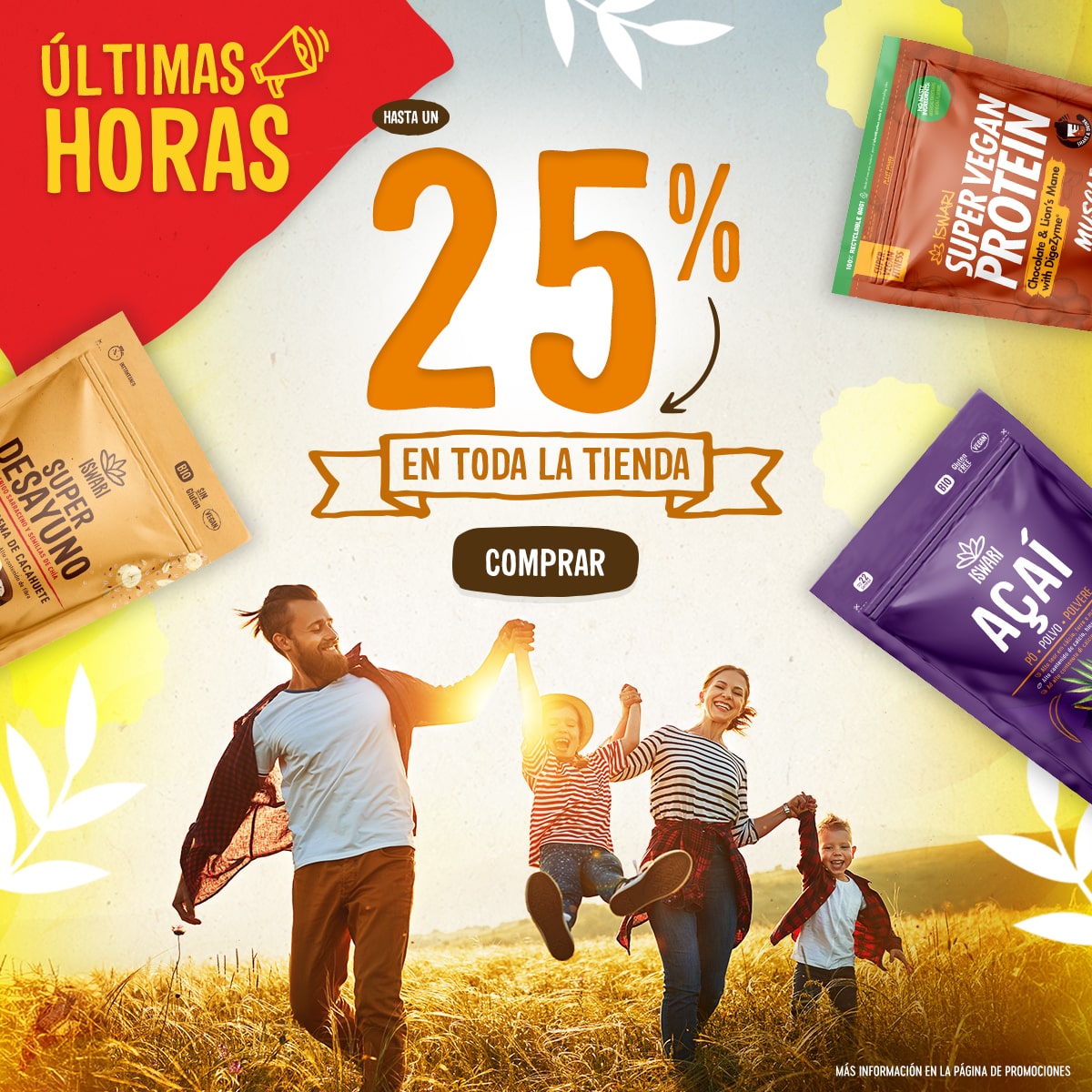 Hasta un -25% en toda la tienda - LAST CALL